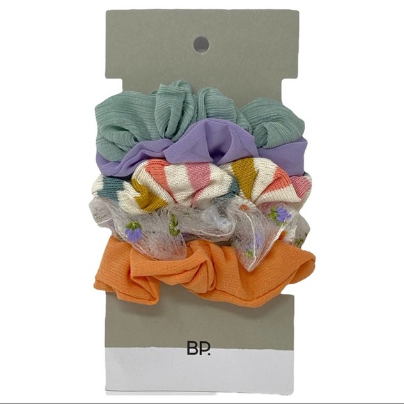 BP. Nordstrom’s 5 Set Of Hair Scrunchies New With Tags - Picture 1 of 2